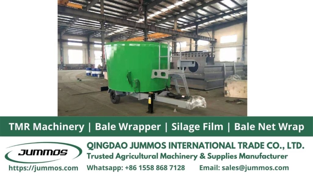 wheat forage mixer cattle feed tmr machine