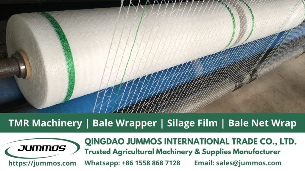 Net Wrap Bales Per Roll silage fodder grass wrapping net