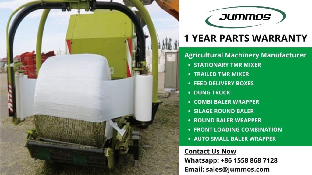 Silage Wrapping Machine, round baler grass fodder