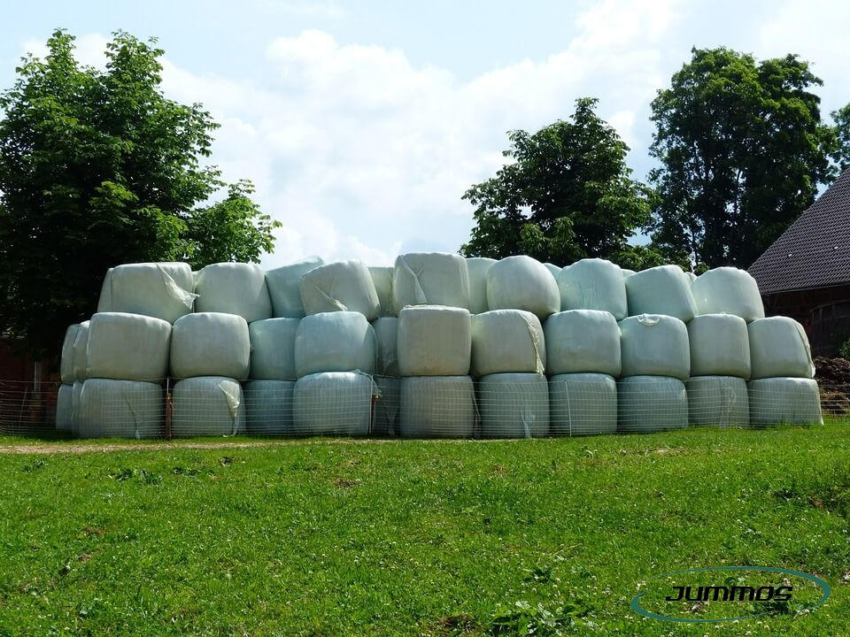 Easy Bale Wrapping Process