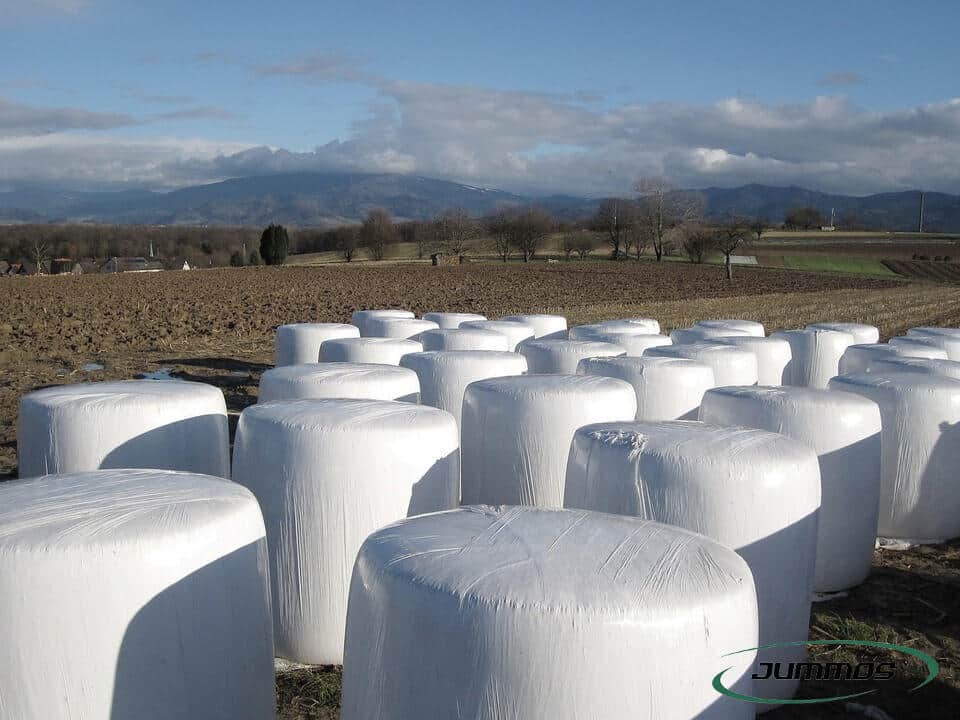 Silage film in the USA, bale wrapper