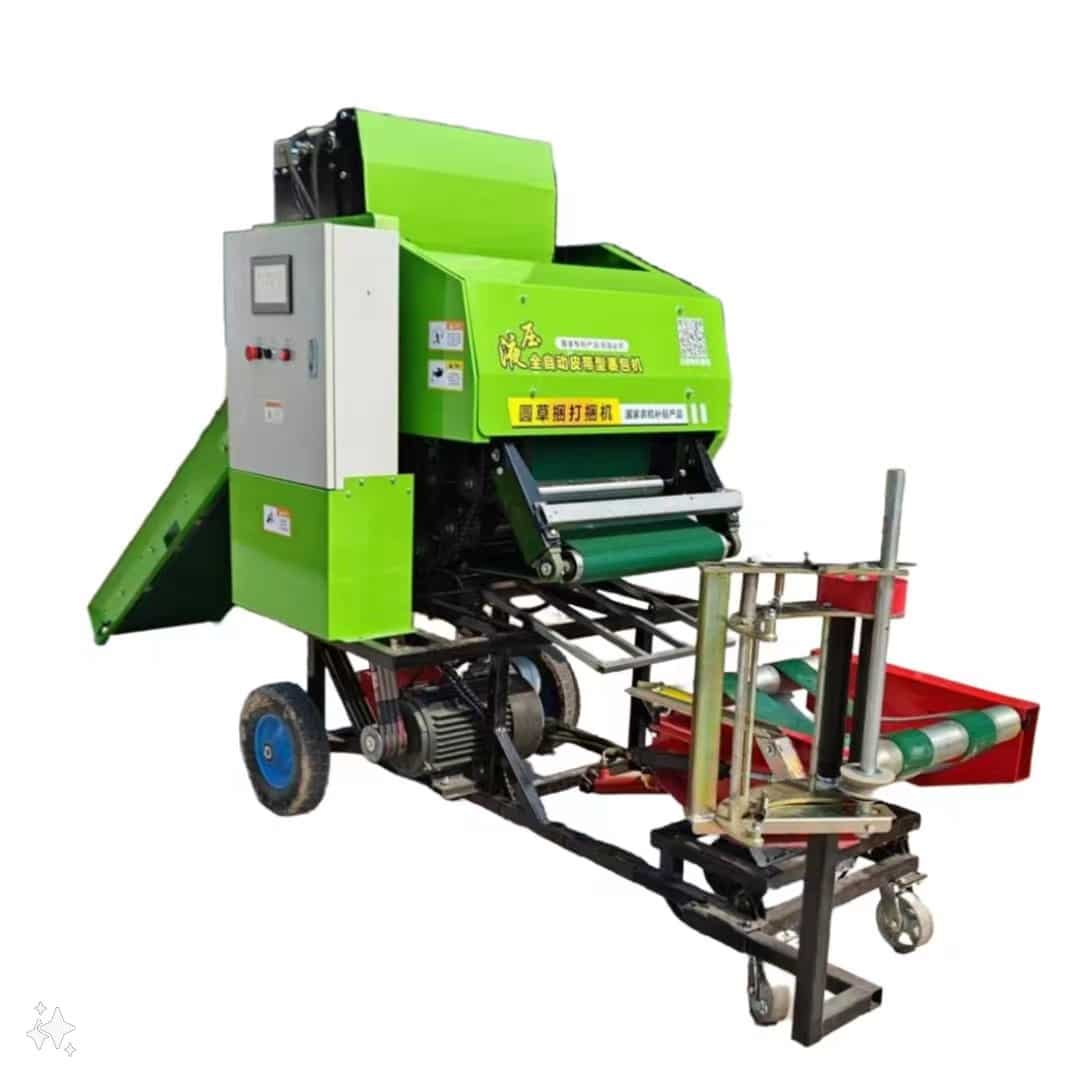 BalerPro 55 Fully Automatic Hydraulic Belt Baler silage round bale